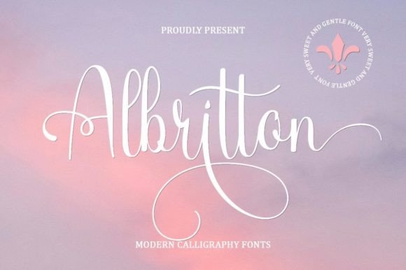Albritton: A Script Font That Elevates Your Web Design