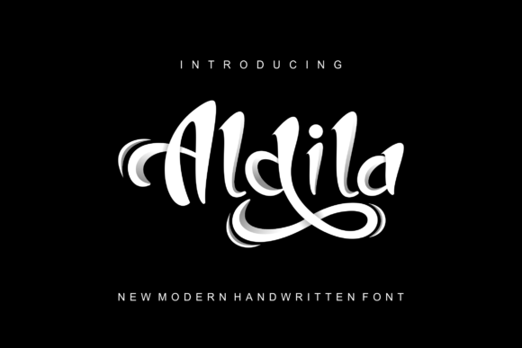 Aldila Script Font for Personalized Campaign Design