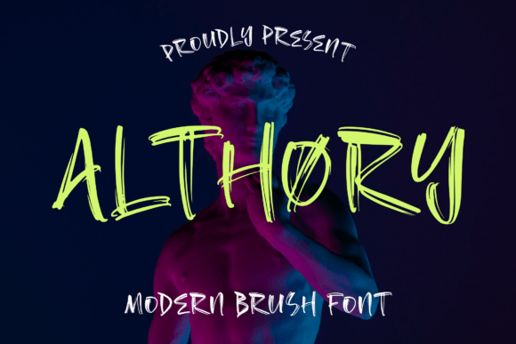Althory: A Marker-Board Script Handwritten Font for Makers
