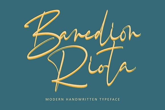 Benedion Riota: A Font That Elevates Your Brand
