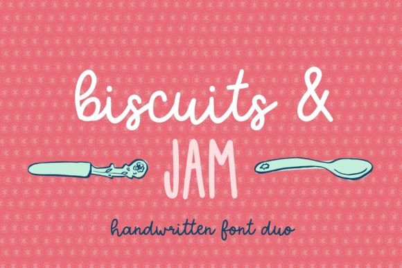 Biscuits Jam: A Playful Font Duo for Creative Crafters