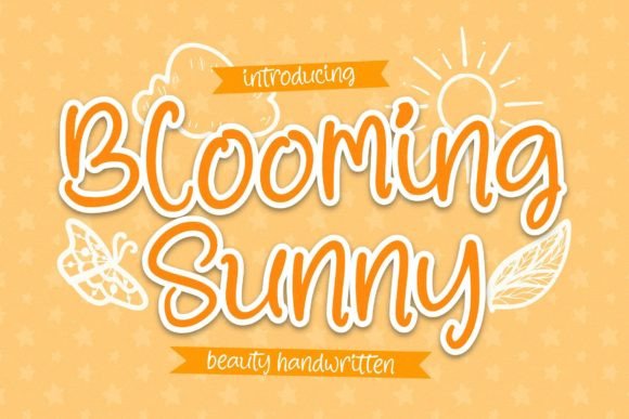 Blooming Sunny Font for Warm, Trustworthy Branding