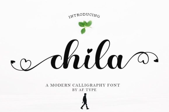 Chila: An Elegant Script Font for Polished Branding