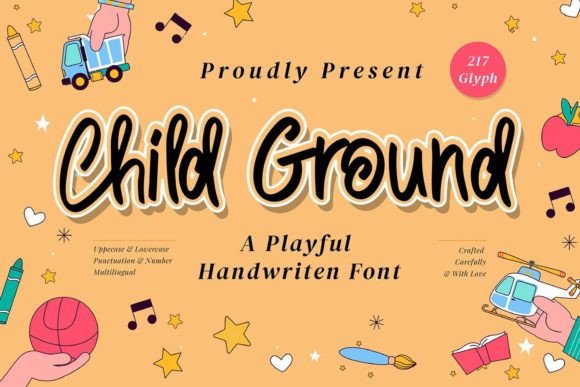 Child Ground: A Script Font That Elevates Your Brand