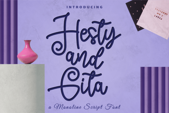 Discover Hesty and Gita: The Script Font That Elevates Your Brand