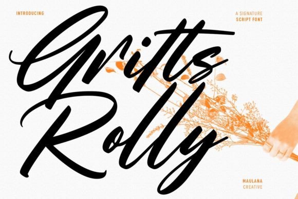 Gritts Rolly: The Font That Elevates Your Brand