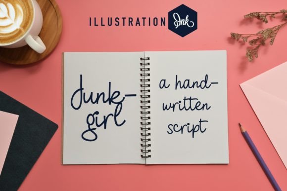 Junkgirl: A Script Handwritten Font for Authentic Branding