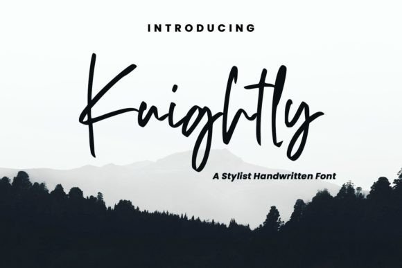 Knightly: A Script Font That Feels Like a Handwritten Letter