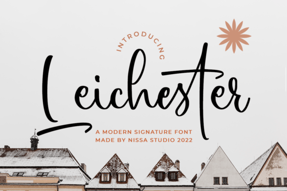 Liechester: A Script Font for Elegant Editorial Design