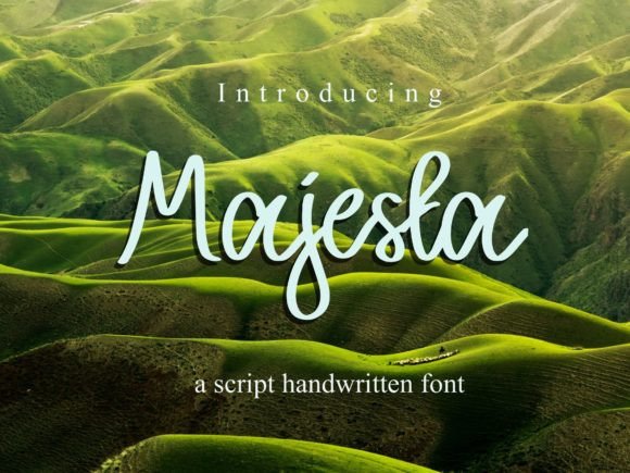 Majesta: A Stylish Script Handwritten Font for Scroll-Stopping Brand Content