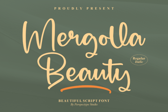 Mergolla Beauty: The Script Handwritten Font That Elevates Your Brand