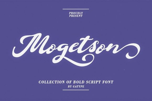Mogetson: A Script Font That Breathes Life Into Your Handmade Creations