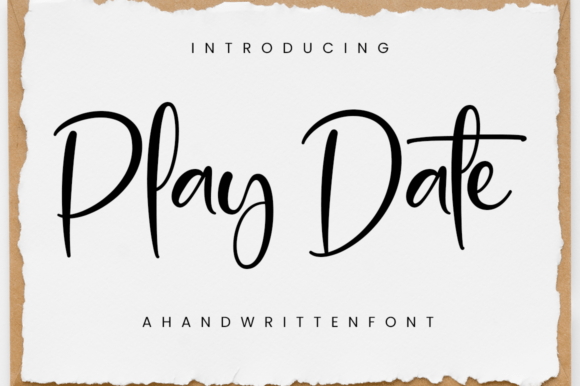 Play Date: A Script Font for Elegant Branding