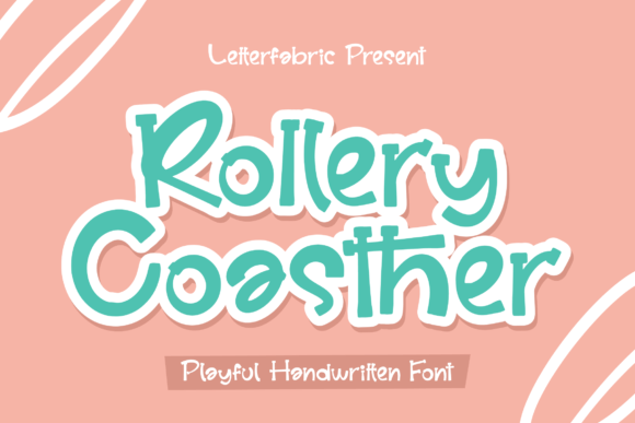Rollery Coasther: Playful Handwritten Font for Digital Brands
