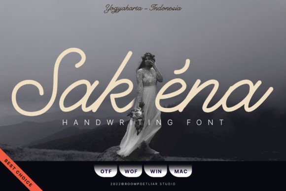 Sakéna Script Font for High-Impact Campaign Visuals