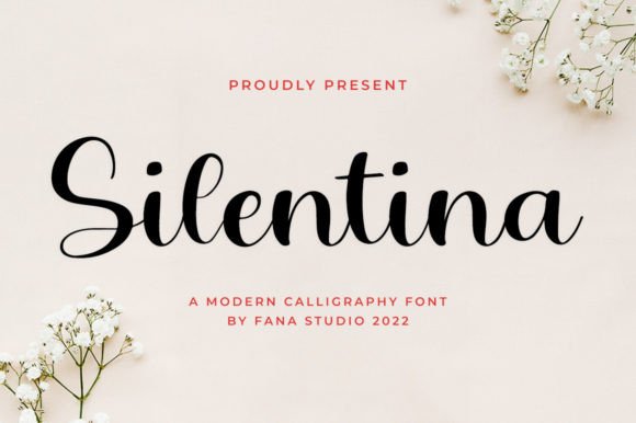 Silentina: A Romantic Script Handwritten Font for Editorial Design