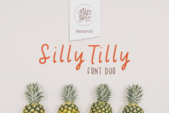 Silly Tilly: A Playful Script Handwritten Font for Makers