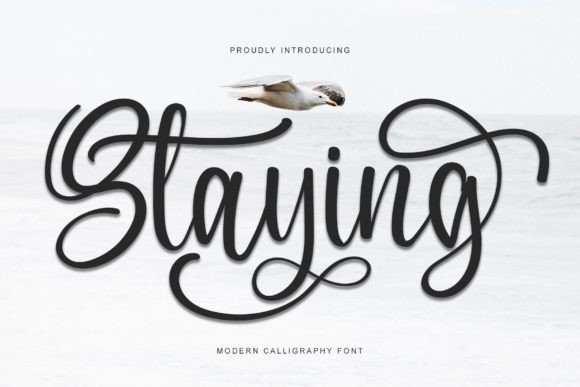 Staying: A Script Font for Elegant Editorial Design