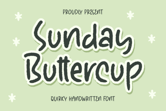 Sunday Buttercup: A Quirky Handwritten Font for Real Branding