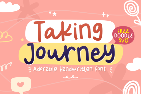 Taking Journey Script Font for Friendly, Elegant Branding