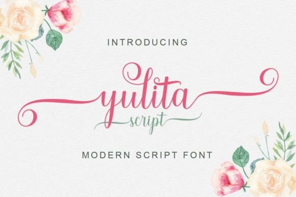 Yulita: A Dazzling Script Font for Elegant Brand Identity